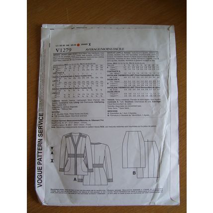 Vogue Designer Sewing Pattern 1279 by Pamella Roland