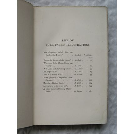 1897 In Veronica's Garden by Alfred Austin with 14 illustrations