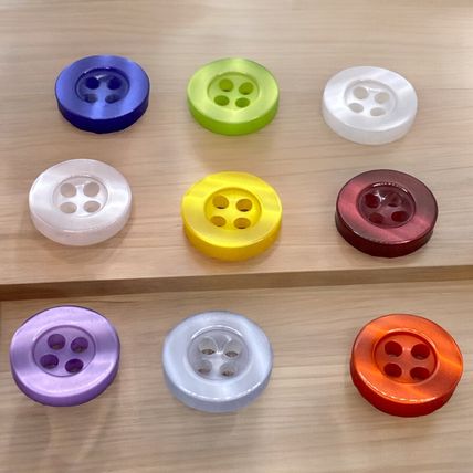 20Pcs 11mm Round Shirt Blouses Buttons Baby Cardigan Sewing Replace 4 Hole
