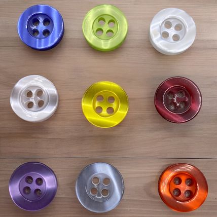 20Pcs 11mm Round Shirt Blouses Buttons Baby Cardigan Sewing Replace 4 Hole
