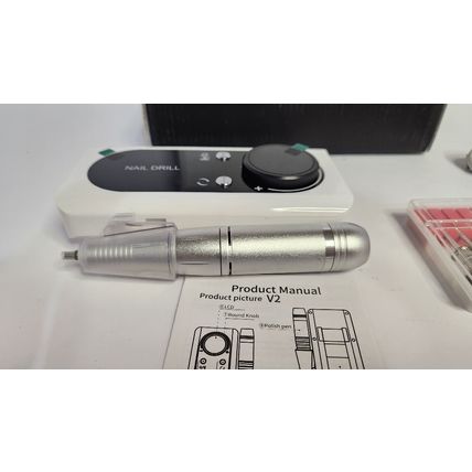 45000 RPM Nail Drill Device Rechargeable Electric Nail File Machine for Nail Art