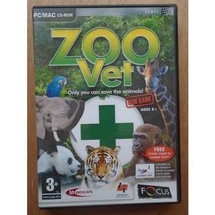 Zoo Vet PC/Mac CD