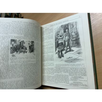 RARE* WW1 JULY-DEC 1916 PUNCH MAGAZINE BOUND VOLUME 151 ILLUSTRATED BOOK (P8)