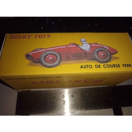 Dinky No23J Ferrari Racing Car - Replica / Repro Box