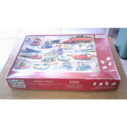 GOLDEN OLDIES Jigsaw Puzzle (1000 Piece) House of Puzzles (2011)