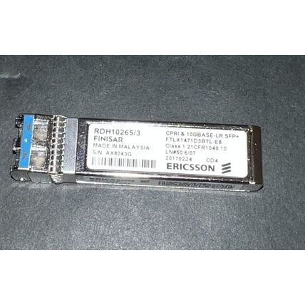 RDH 10265/3 ERICSSON/FINISAR CPRI &10GBASE-LR SFP+