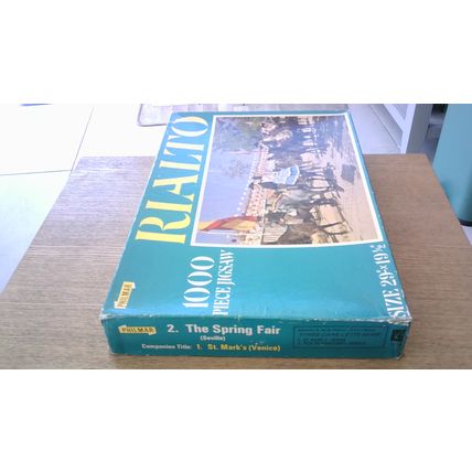 THE SPRING FAIR (SEVILLE) Jigsaw Puzzle (1000 Piece) RIALTO by PHILMAR