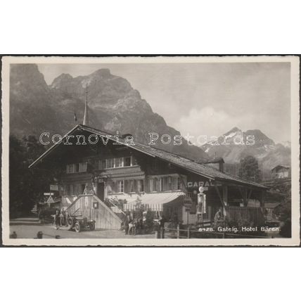 Hotel Bären, Gsteig, c.1930 - Erich Kohli Foto-AK