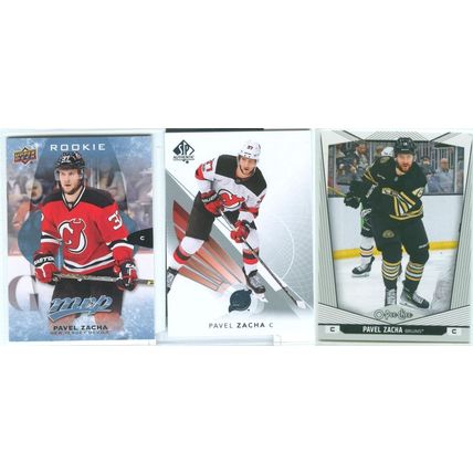 Pavel Zacha 6x card lot incl RC Rookie