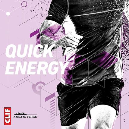 CLIF BLOKS - Energy Chews - Mountain Berry - Non-Gmo - Plant Based Food - Fast F