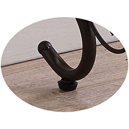 Kings Brand Furniture - Freestanding Pewter Metal Towel Rack Stand with 3 Bars f