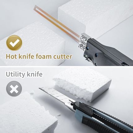 Hot Knife Foam Cutter, Innovative Pro Styrofoam Cutting Tool Kit with Foldable S
