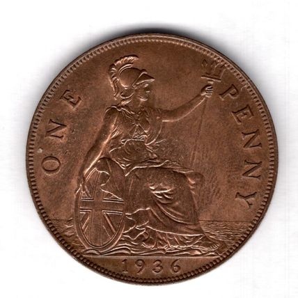Great Britain. George V. Penny 1936. dy19068