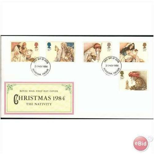 GB FDC 1984 - Christmas 84 (mint) Cheshire