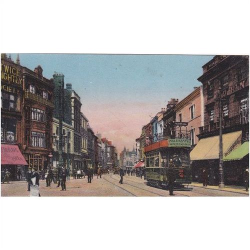 Gallowtreee Gate Leicester Leicestershire Postcard (LEI6364)
