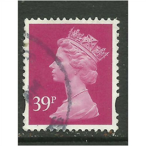 GB 1996 QE2 39p Bright Magenta 2 Bands SG Y1708.(k292 )
