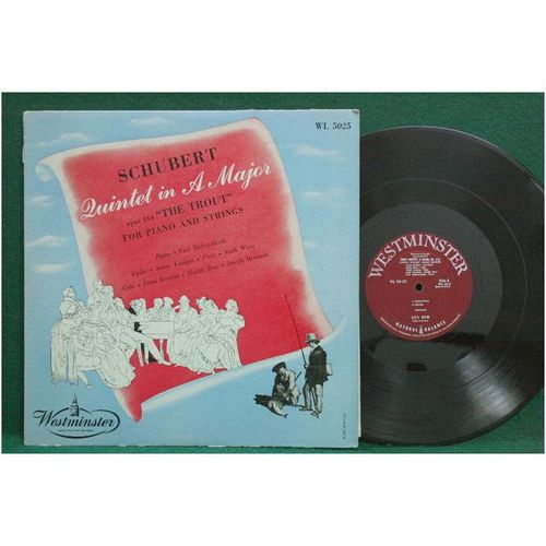 Badura-Skoda/Kamper/Weiss  - Schubert: Quint. In A, Trout - WL 5025 - EX