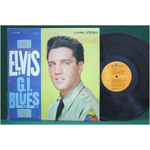 Elvis Presley - G. I. Blues - Soundtrack - LSP 2256 - VG