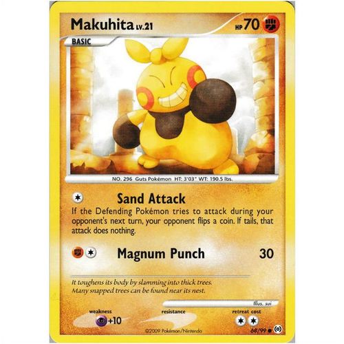 Pokemon Platinum Arceus - #68/99 - Makuhita