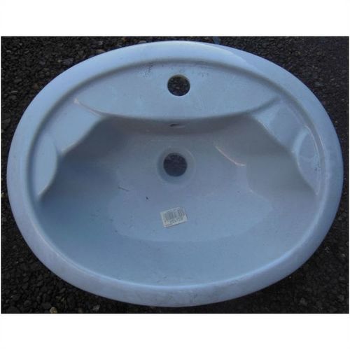 Doulton Florette 1 Tap Hole Vanity Basin in Misty Grey / Whisper Grey
