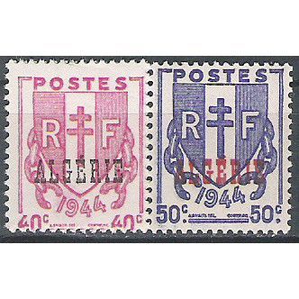 ALGERIE N° 225/26 NEUF ** ( MNH )