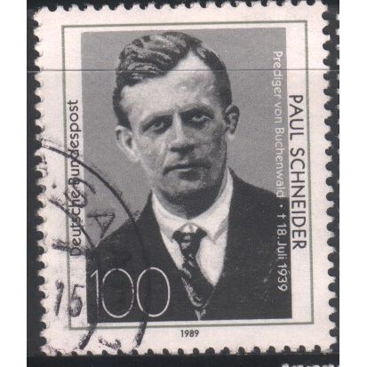 Germany 1989 - SG2284 - 100pf black & red - Schneider - used