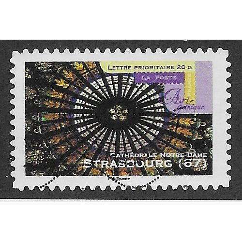 FRA 2011 (58c) 'GOTHIC ART - STRASBOURG 67' FINE USED (EBID56-561)