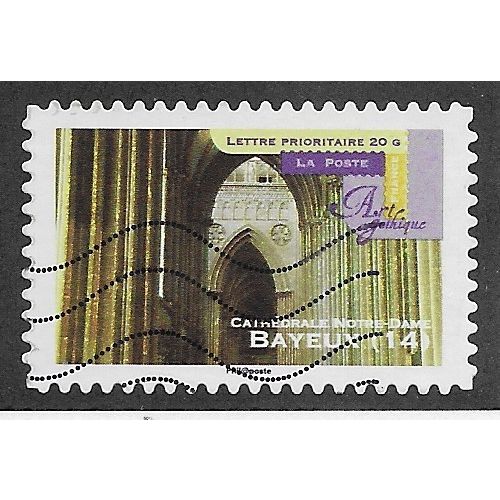 FRA 2011 (58c) 'GOTHIC ART - BAYEUX 14' FINE USED (EBID56-585)