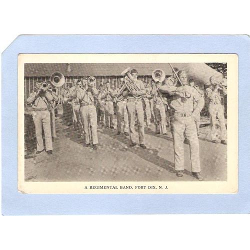 NJ Fort Dix A Regimental Band Fort Dix NJ nj_box1~350