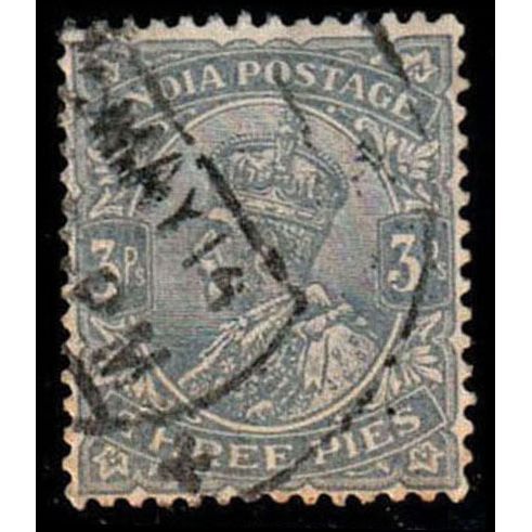 India 1926 King George V 3Ps Used Stamp