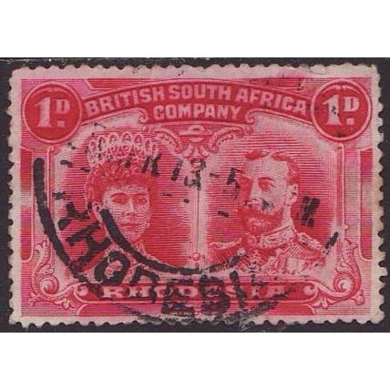 British South Africa Company 1910 SG123 Used (D-318)
