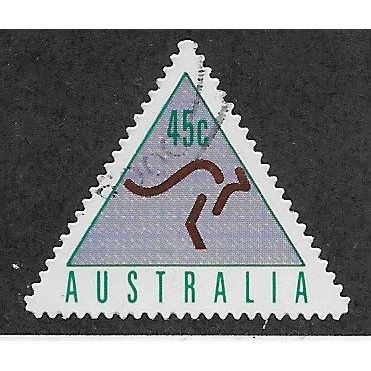 AUS 1994 45c (S/A) 'GOLD, EMERALD AND BRIGHT LILAC' FINE USED (EBID67-061)