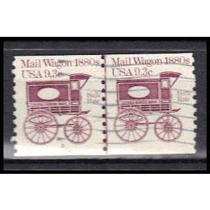 Used 1903 9.3c Mail Wagon Fine CNP Left 3 PA0400