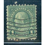 Used 581 1c Benjamin Franklin Average Plus A16278