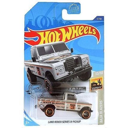 Hot Wheels - Land Rover Series III Pickup: '20 Baja Blazers #3/250 *ZAMAC #003*