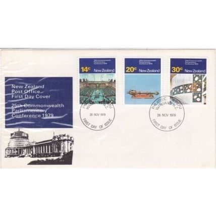 New Zealand 1979 Parliamentary Conference FDC Bureau cancel unaddressed VGC