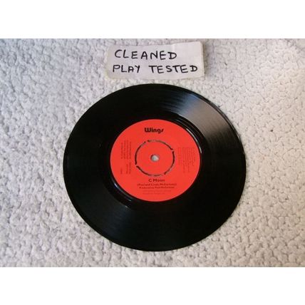 Wings - C moon/ hi hi hi - 7" vinyl single