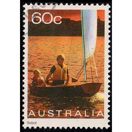 Australia 1981 Sailing Yacht 60c Used Stamp Sabot