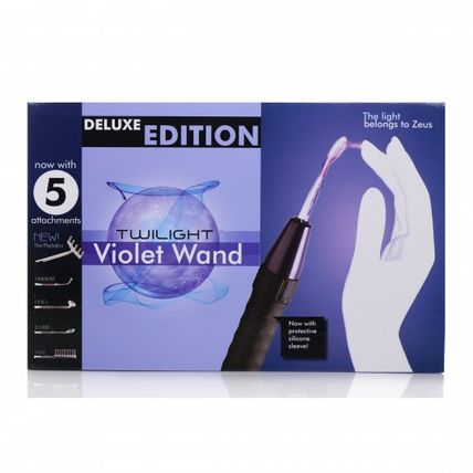 Zeus Electrosex Deluxe Edition Twilight Violet Wand Kit EStim Electro Sex Stimul