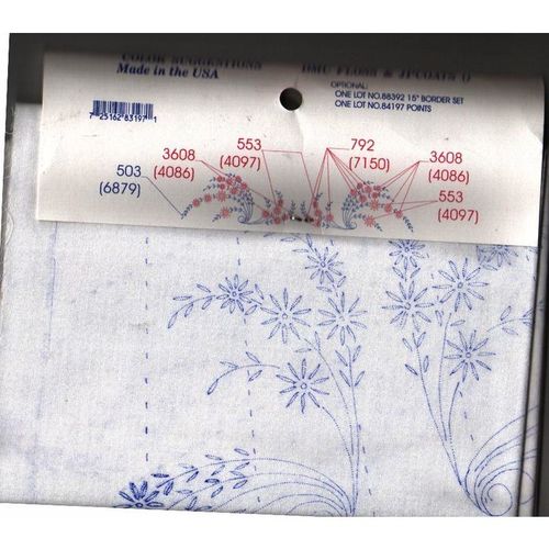 Vintage Nojae of Fairway Quilt Kit - Swirls Of Flowers