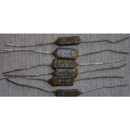 Capacitor 27pF +/- 5% Lem waxed Axial Silver Mica 2 off
