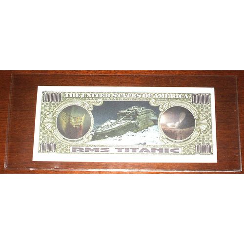 Titanic $1,000000. Novelty Note - Bill - Currency - Novelty Note