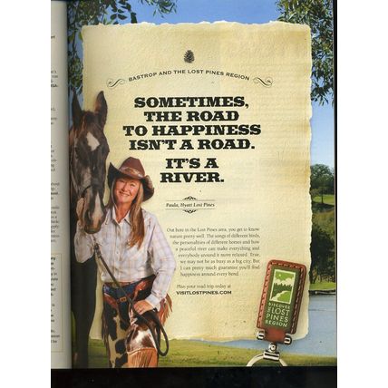 TEXAS STATE TRAVEL GUIDE w/ROAD TRIP MAP EXTRA LIKE NEW 2013 Whole Other Country