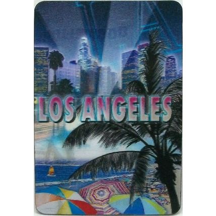 Los Angeles California 3D Fridge Magnet