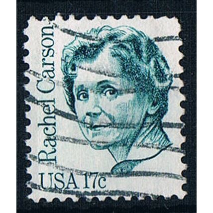USA 1980 SG1825 usa67 Rachel Carson 17c Used Stamp