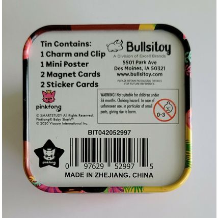 Pinkfong Baby Shark Surprise Tins in New /Sealed Condition 'You Pick' One