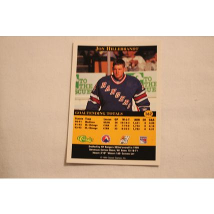 Jon Hillerbrandt 1994 Classic Pro Prospects NO. 162