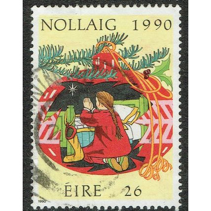 Ireland 1990 Christmas 26p Multicoloured SG789 FU