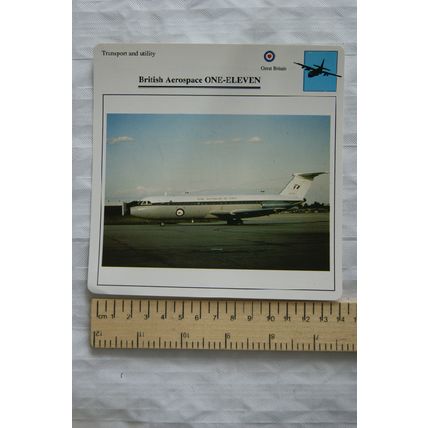 British Aerospace One Eleven - GB - Transport & Utility - Collectors Club Card