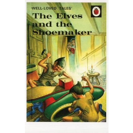 The Elves & Shoemaker Ladybird First Edition Book Postcard